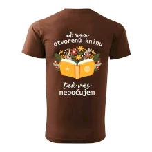 Ak mám otvorenú knihu, tak vás nepočujem