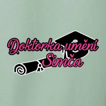 Doktorka umění + jméno