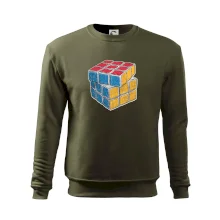 Rubikova kocka kreslená