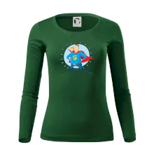 Táta superman - dievča