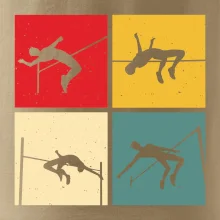 Skok do výšky vintage Skok do výšky vintage