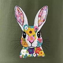 Zajačik ako vyšitý