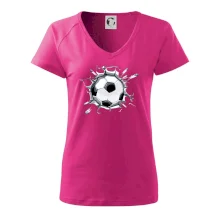 Futbalová lopta v triku Futbalová lopta v triku