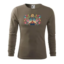 Folklór - dva farebné vtáčiky