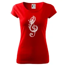 Husľový kľúč kvety Husľový kľúč kvety