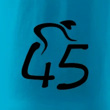 Cyklista oslavuje štyridsaťpäťku (45)