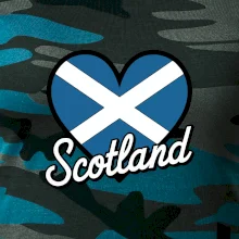 Scotland Srdce s vlajkou Scotland Srdce s vlajkou