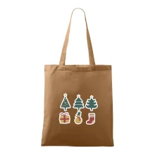 Vianočná sada - stromčeky a darčeky