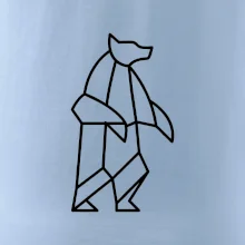 Geometria ľadový medveď stojaci