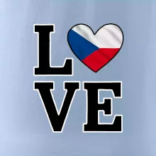 Love Česká vlajka