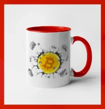 Bitcoin v tričku Bitcoin v tričku