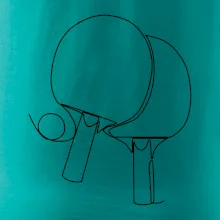 Rakety na stolný tenis jedným ťahom