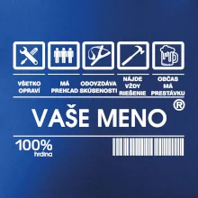 Vaše meno - čiarový kód