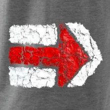 Párová turistická značka  červená