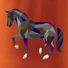 Kôň geometria farebný
