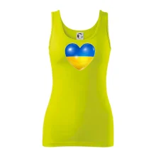 Ukrajina srdce vlajka