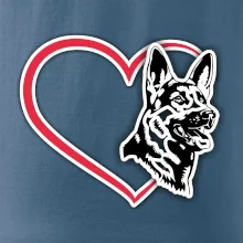 Nemecký ovčiak v srdci Nemecký ovčiak v srdci