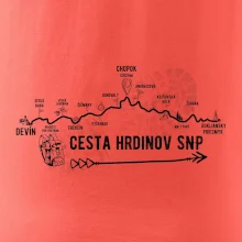 Profil Cesta hrdinov SNP - Obracene Devin - Dukliansky priesmyk