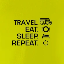 Eat sleep travel - alkovna