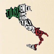 Mapy - názvy miest - Taliansko