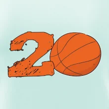 Basketball okrúhle narodeniny 20