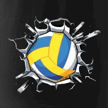 Volejbal lopta v triku Volejbal lopta v triku