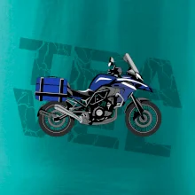 Cestovná enduro modrá