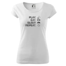 Play Eat Sleep Repeat badminton
