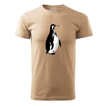 Tučniak čiernobiely z boku