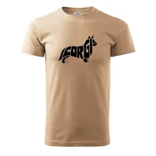 Corgi - nápis v tele Corgi - nápis v tele