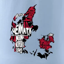 Mapy - názvy miest - Dánsko