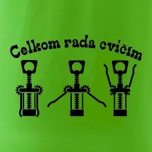Celkom rada cvičím