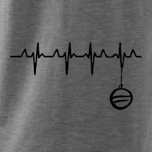 EKG Vianočná ozdoba