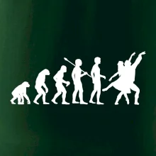 Evolúcia tanec - tancujúca dvojica