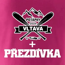 K vode - pádla hory (vlastný nápis)