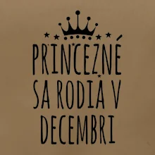 Princezné sa rodia v decembri