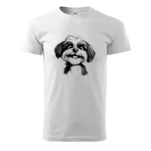 Lhasa apso karikatúra hlava Lhasa apso karikatúra hlava