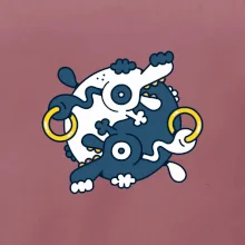 Yin & Yang abstraktné psy