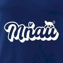 Mňau nápis