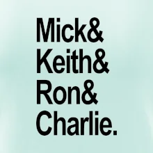 Mick Keith Ron Charlie