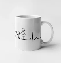 EKG rodina a dvaja chlapci