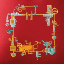 Steampunk farebná zostava Steampunk farebná zostava