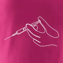 Ruka a injekcia jedným ťahom Ruka a injekcia jedným ťahom