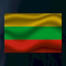 Litva vlajka obdĺžnik