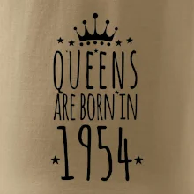 Queens are born in 1954