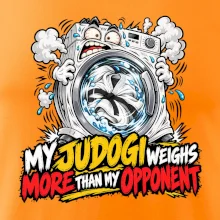 My judogi weighs more than my opponent