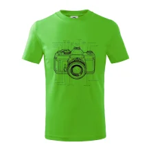 Nákres starý fotoaparát