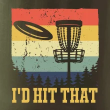 Disc golf player retro vintage Disc golf player retro vintage