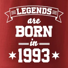 Legends are born in 1993