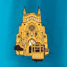 Mallorca - katedrála a električka